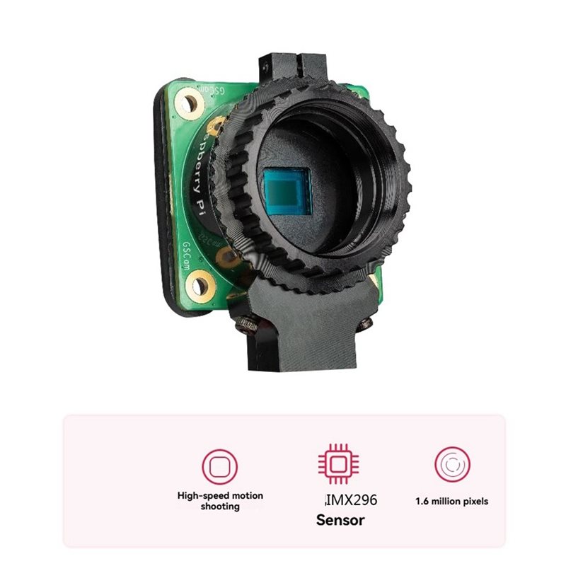 Global Shutter Camera Module I - Raspberry Pi Global Shutter Camera Imx296 ulasan dan harga